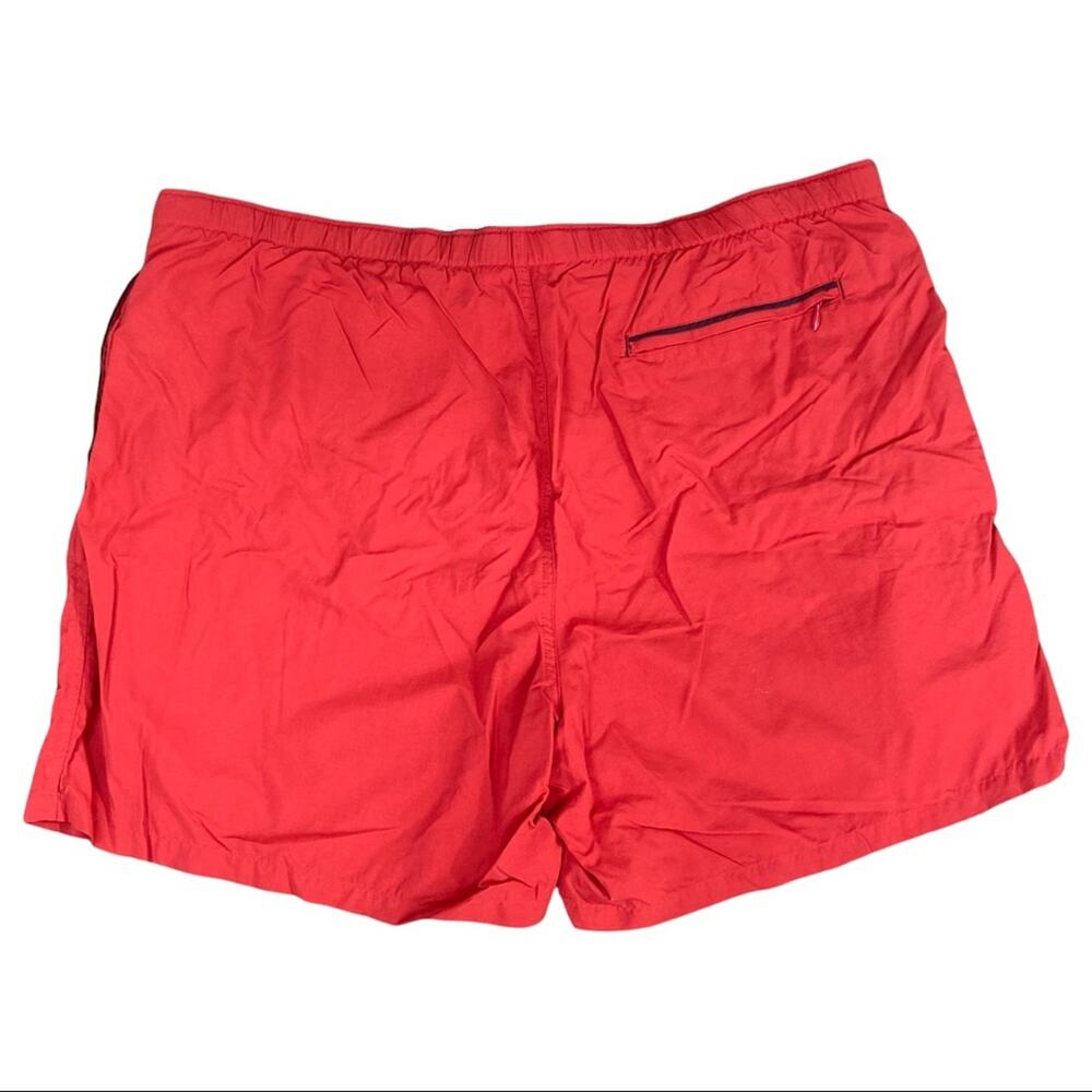 Columbia Red Mens Adjustable Waist Athletic Shorts - Picture 5 of 10